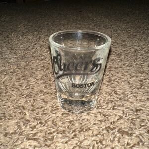 Cheers Boston Shot Glass Clear Barware TV Show Collectible